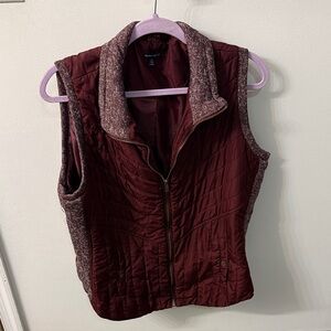 Architect Burgundy Quilted Vest